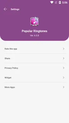 Popular Ringtones android App screenshot 1