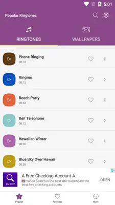 Popular Ringtones android App screenshot 4