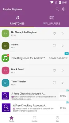 Popular Ringtones android App screenshot 6